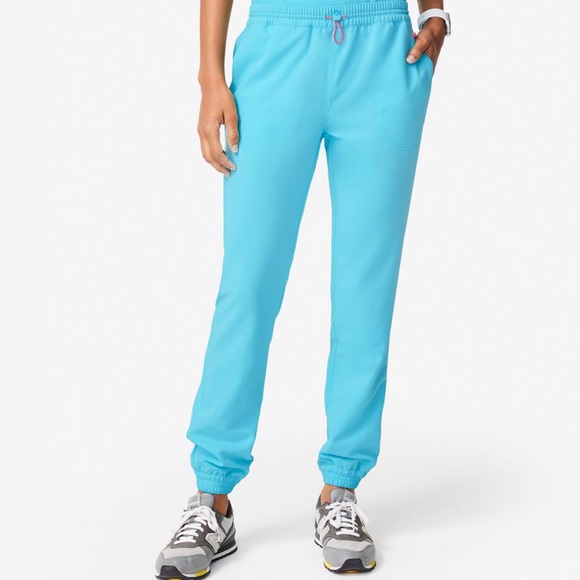 Figs Pants - FIGS Neon Blue Muli Jogger Limited Edition